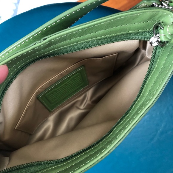 Green Coach Bag - Picture 2 of 3